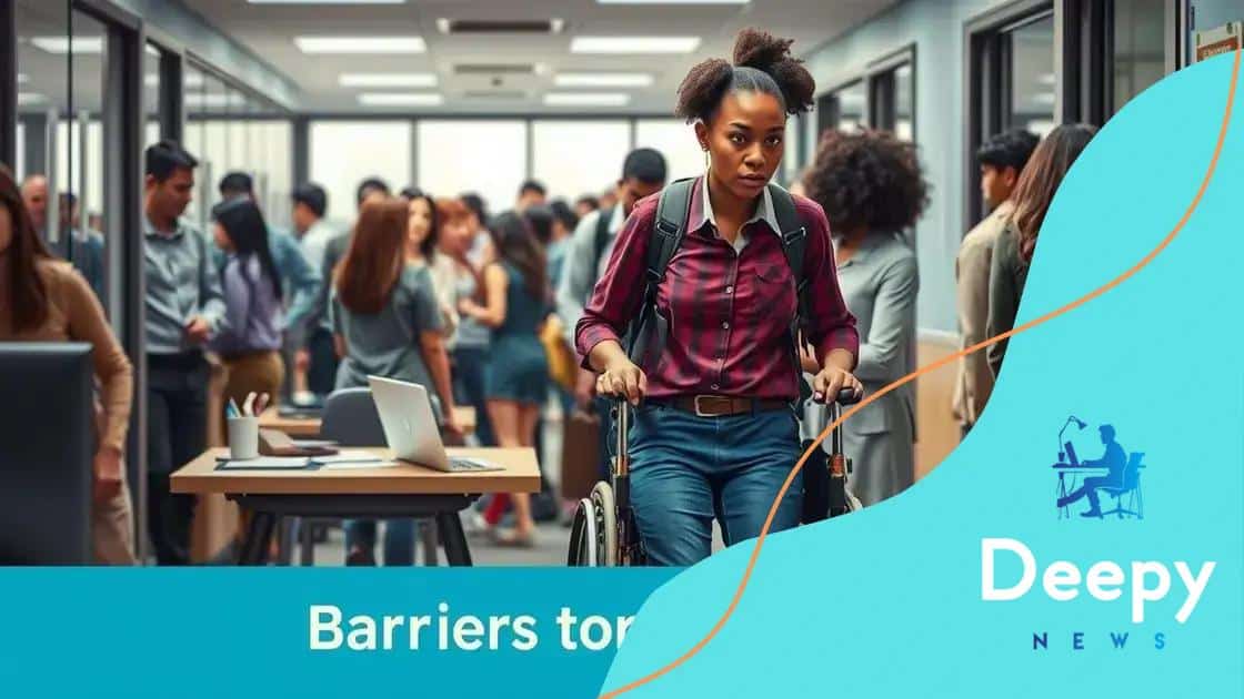 Challenges faced by disabled workers