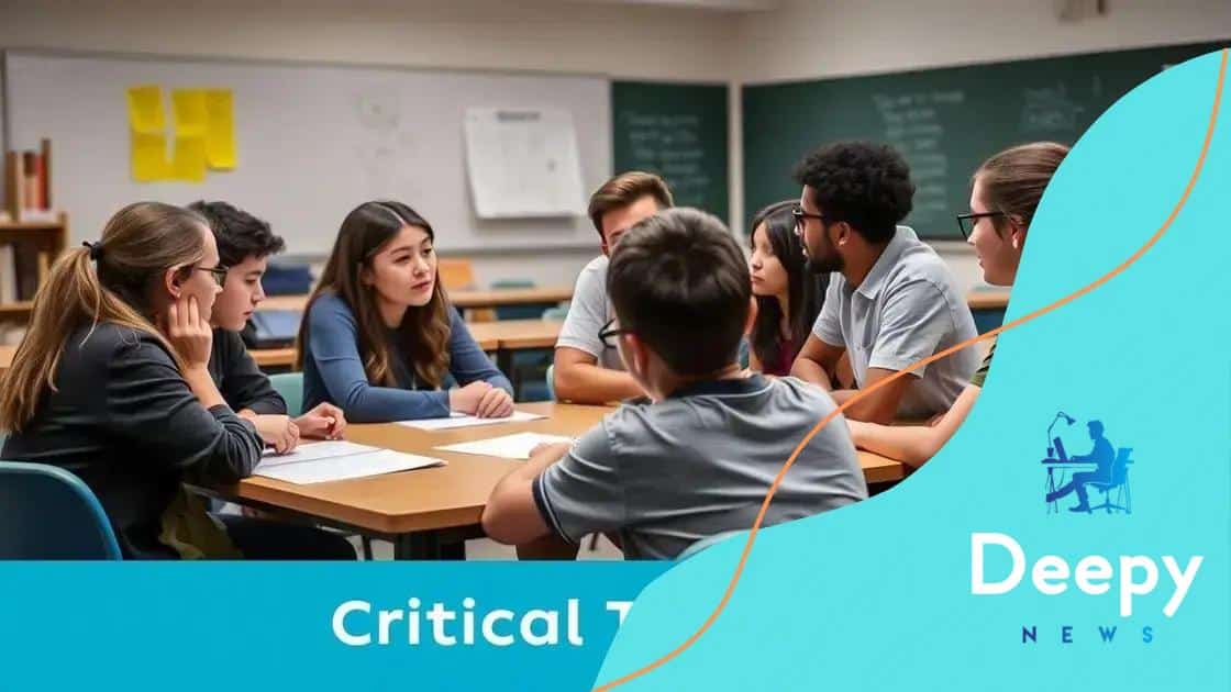 Developing critical thinking skills