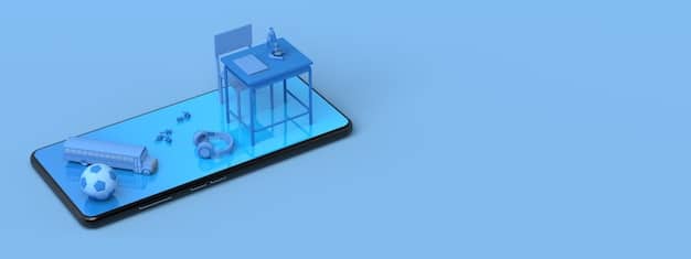 A detailed illustration of a smart water meter showing digital readings of water consumption in real-time on a smartphone interface, indicating efficiency and monitoring.