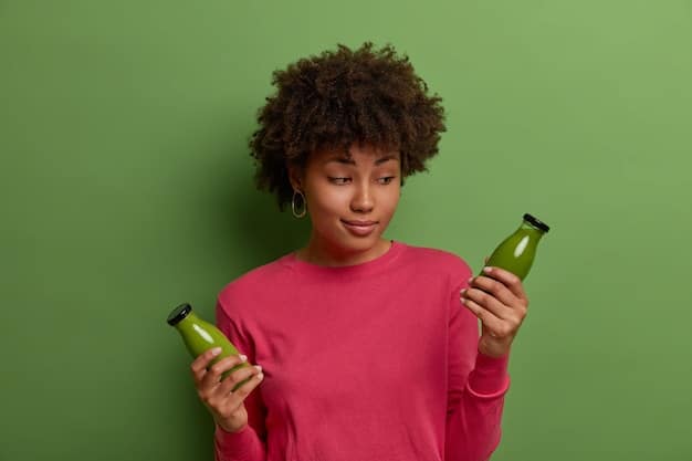 A consumer looking frustrated as they try to sort through various products with conflicting and vague eco-labels, illustrating the confusion caused by greenwashing.