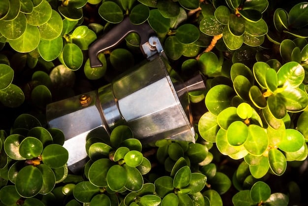 A close-up shot of a overflowing rain barrel with water gently spilling from its top, surrounded by green foliage, symbolizing abundance and efficient water collection in a sustainable garden.