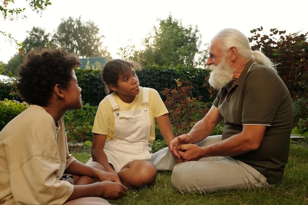 A diverse group of people, including children and seniors, participating in an outdoor community health event focused on climate change awareness and respiratory health, with an emphasis on urban green spaces.