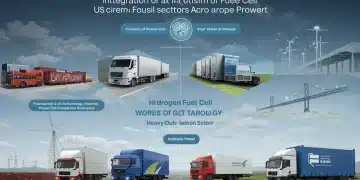 Hydrogen fuel cell commercial applications across US industries with innovative tech integration