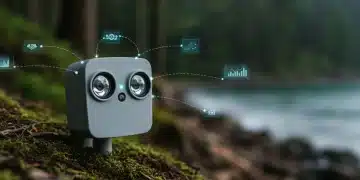 Monitoring Climate Change with IoT: 4 Sensor Technologies to Watch in 2025 Advanced IoT sensor collecting climate data in a natural environment