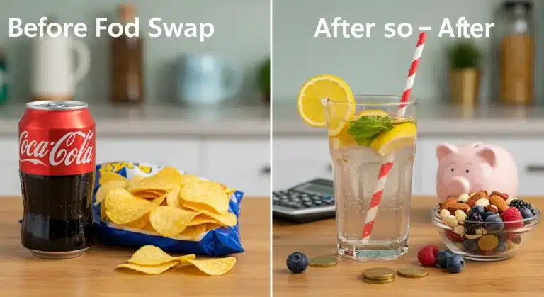 Smart food swaps for calorie reduction and financial savings