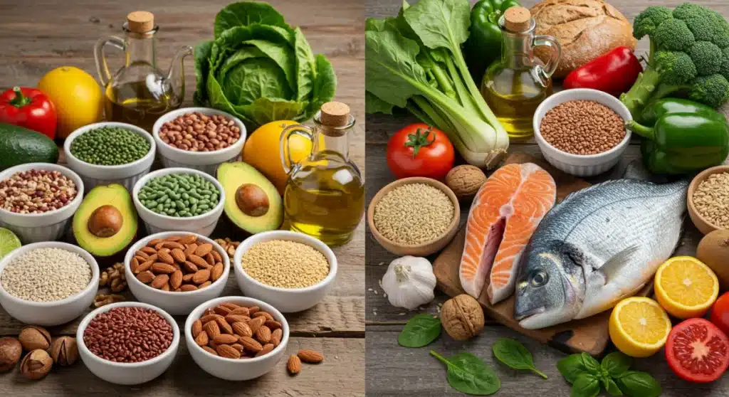 Plant-Based vs. Mediterranean Diets: Health Comparison 2026