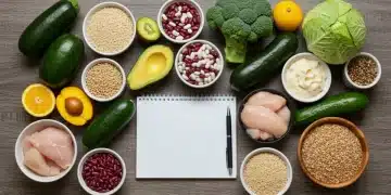 Assortment of fresh, affordable groceries for budget-friendly nutrition and meal planning.