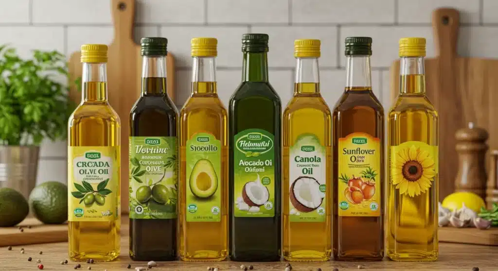 Decoding Healthy Fats: Comparing 5 Popular Cooking Oils for US Kitchens