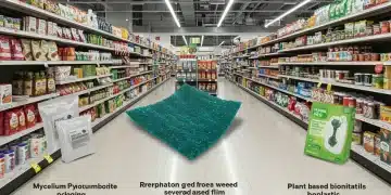 Innovative plastic-free material swaps transforming US consumer goods packaging by 2026.