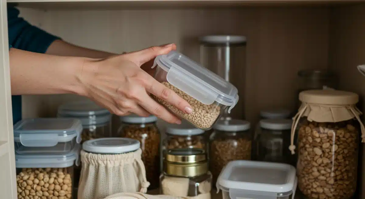 Pantry audit for single-use plastics